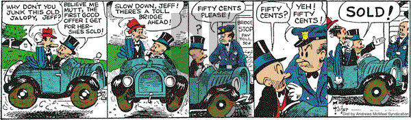 Mutt & Jeff on Tuesday October 14, 2025 Comic Strip