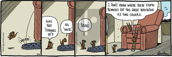 Overboard on Tuesday July 24, 2007 Comic Strip
