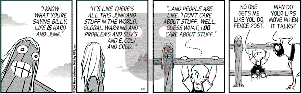 Cow and Boy Classics - Tuesday June 17, 2008 Comic Strip