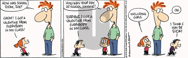 Baby Blues on Monday February 14, 2005 Comic Strip