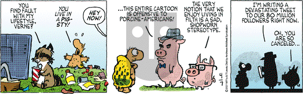 Over the Hedge on Wednesday April 7, 2021 Comic Strip
