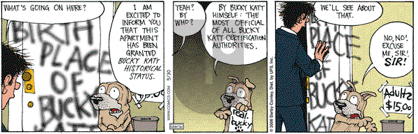 Get Fuzzy on Tuesday May 30, 2006 Comic Strip