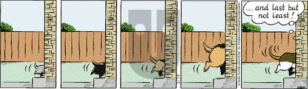 Fred Basset - Saturday March 14, 2020 Comic Strip