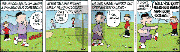 Drabble on Thursday August 15, 2013 Comic Strip