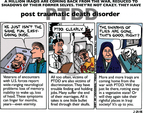 Ted Rall on Monday February 25, 2008 Comic Strip