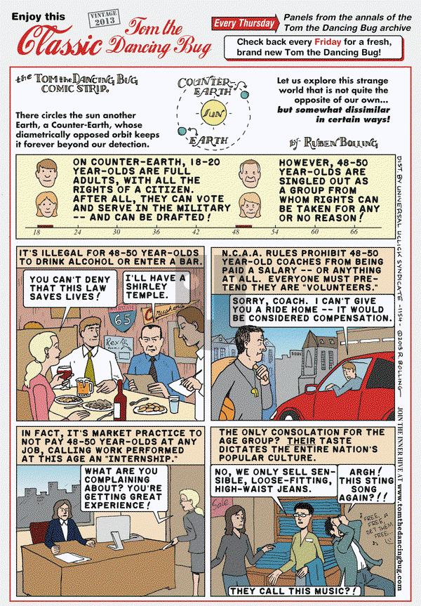 Tom the Dancing Bug on Thursday February 6, 2020 Comic Strip