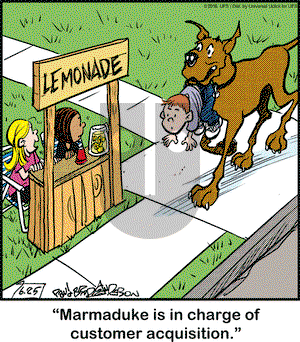 Marmaduke on Saturday June 25, 2016 Comic Strip