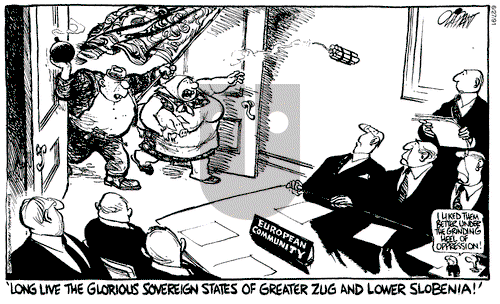 Pat Oliphant on Thursday June 27, 1991 Comic Strip