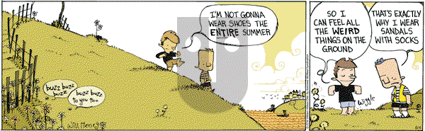 Wallace the Brave on Monday June 4, 2018 Comic Strip