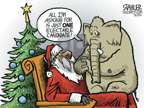 Jeff Stahler on Thursday December 17, 2015 Comic Strip