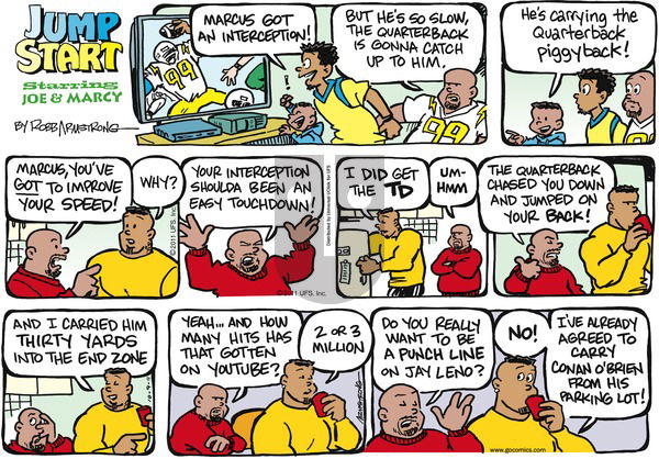 JumpStart on Sunday October 9, 2011 Comic Strip