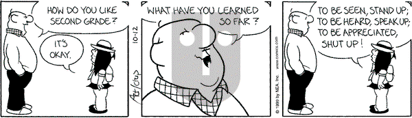 The Born Loser - Tuesday October 12, 1999 Comic Strip