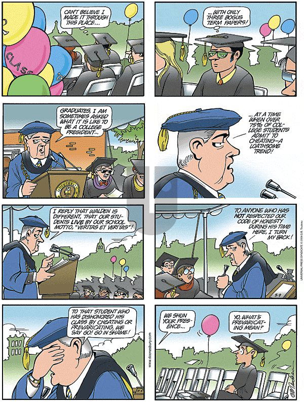 Doonesbury - Sunday May 9, 2004 Comic Strip