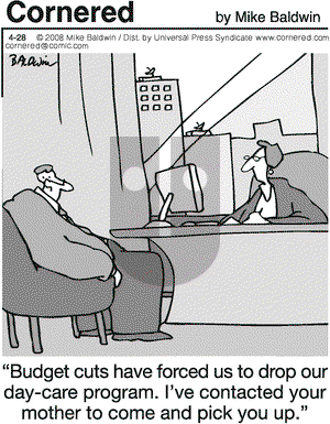 Cornered on Monday April 28, 2008 Comic Strip