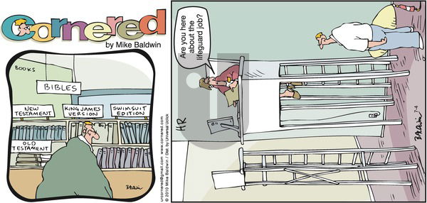 Cornered on Sunday July 4, 2010 Comic Strip