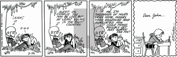 Doonesbury - Tuesday February 22, 1972 Comic Strip
