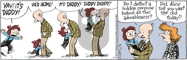 Cul de Sac on Friday April 10, 2015 Comic Strip