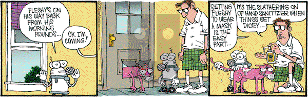 Monty on Wednesday July 8, 2020 Comic Strip