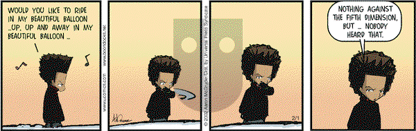 The Boondocks on Friday February 1, 2002 Comic Strip