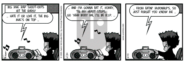 The Boondocks on Wednesday November 14, 2012 Comic Strip