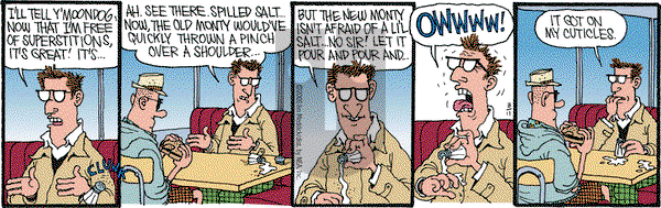 Monty - Wednesday March 11, 2009 Comic Strip