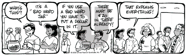 JumpStart on Wednesday January 23, 2002 Comic Strip