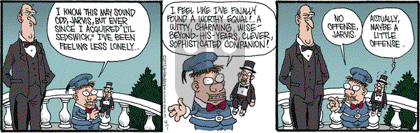 Monty on Wednesday April 1, 2015 Comic Strip