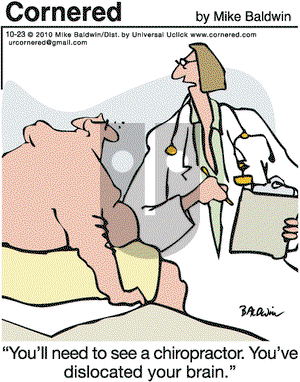 Cornered on Saturday October 23, 2010 Comic Strip