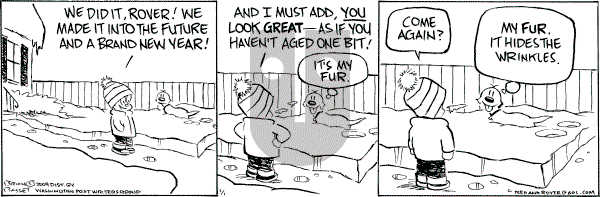 Red and Rover on Thursday January 1, 2009 Comic Strip