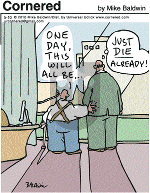 Cornered on Monday May 10, 2010 Comic Strip