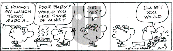 Miss Peach - Thursday August 1, 2024 Comic Strip