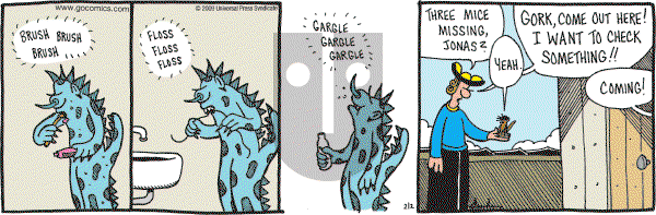 Overboard - Monday February 2, 2009 Comic Strip