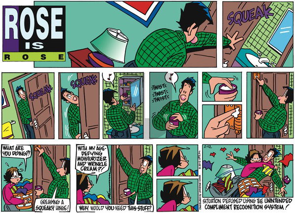 Rose is Rose on Sunday February 12, 2012 Comic Strip