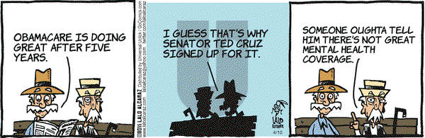 La Cucaracha on Friday April 10, 2015 Comic Strip