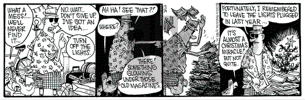 Monty on Tuesday December 19, 2006 Comic Strip