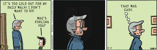 Grand Avenue on Wednesday November 11, 2020 Comic Strip