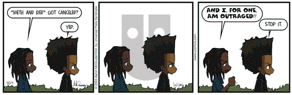 The Boondocks on Friday October 1, 2004 Comic Strip
