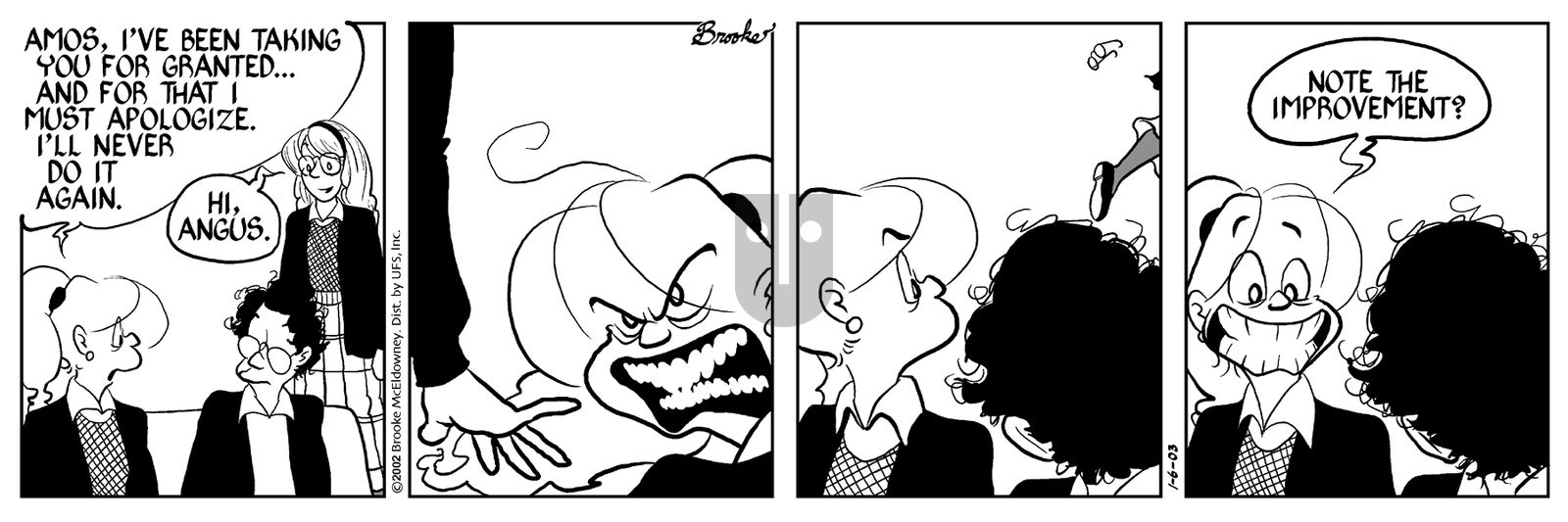 9 Chickweed Lane - Monday January 6, 2003 Comic Strip