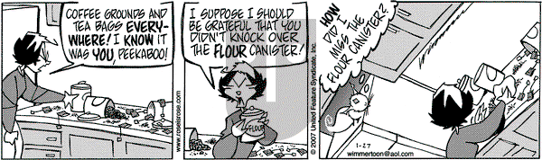 Rose is Rose on Saturday January 27, 2007 Comic Strip