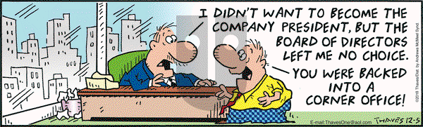 Frank and Ernest on Wednesday December 5, 2018 Comic Strip
