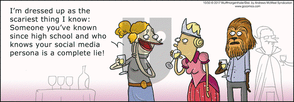 WuMo on Monday October 30, 2017 Comic Strip