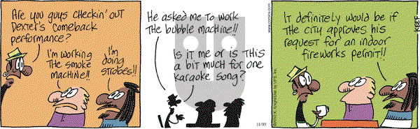 The Knight Life on Wednesday November 3, 2010 Comic Strip