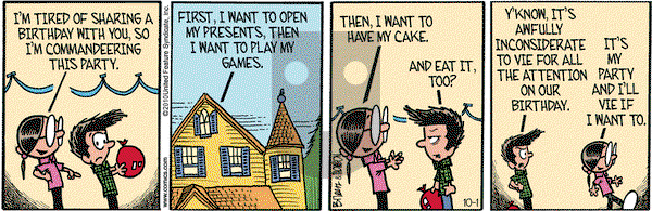 Grand Avenue on Friday October 1, 2010 Comic Strip