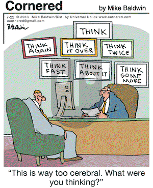 Cornered on Monday July 22, 2013 Comic Strip