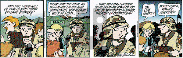 Doonesbury on Thursday April 3, 2025 Comic Strip