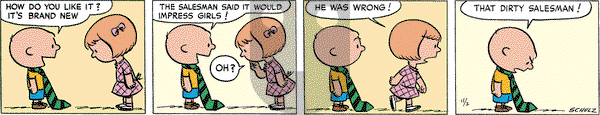 Peanuts Begins - Monday December 4, 2023 Comic Strip