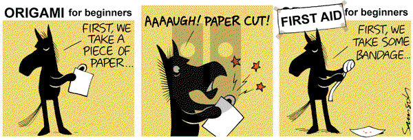 Dark Side of the Horse on Friday October 22, 2010 Comic Strip