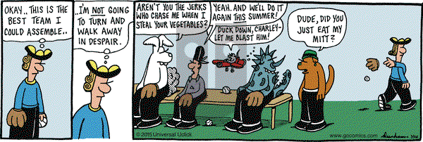 Overboard on Thursday March 26, 2015 Comic Strip