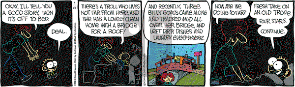 The Buckets - Thursday April 11, 2024 Comic Strip