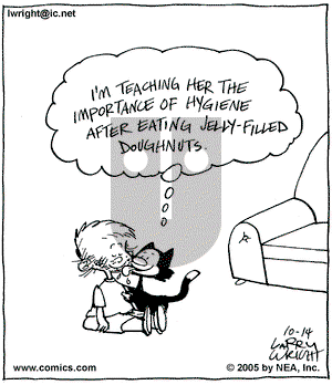 Kit 'N' Carlyle on Friday October 14, 2005 Comic Strip
